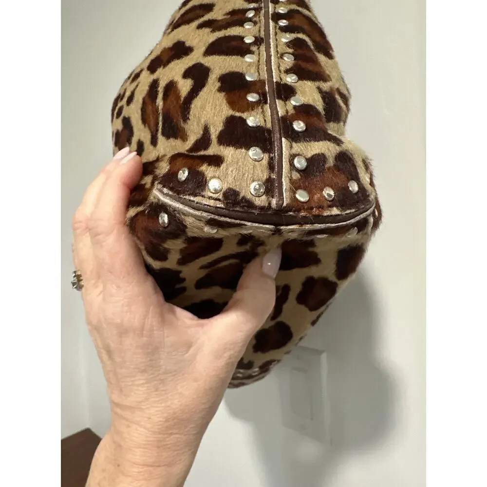 Michael Kors Astrid Cheetah Pattern Calf Hair Tote